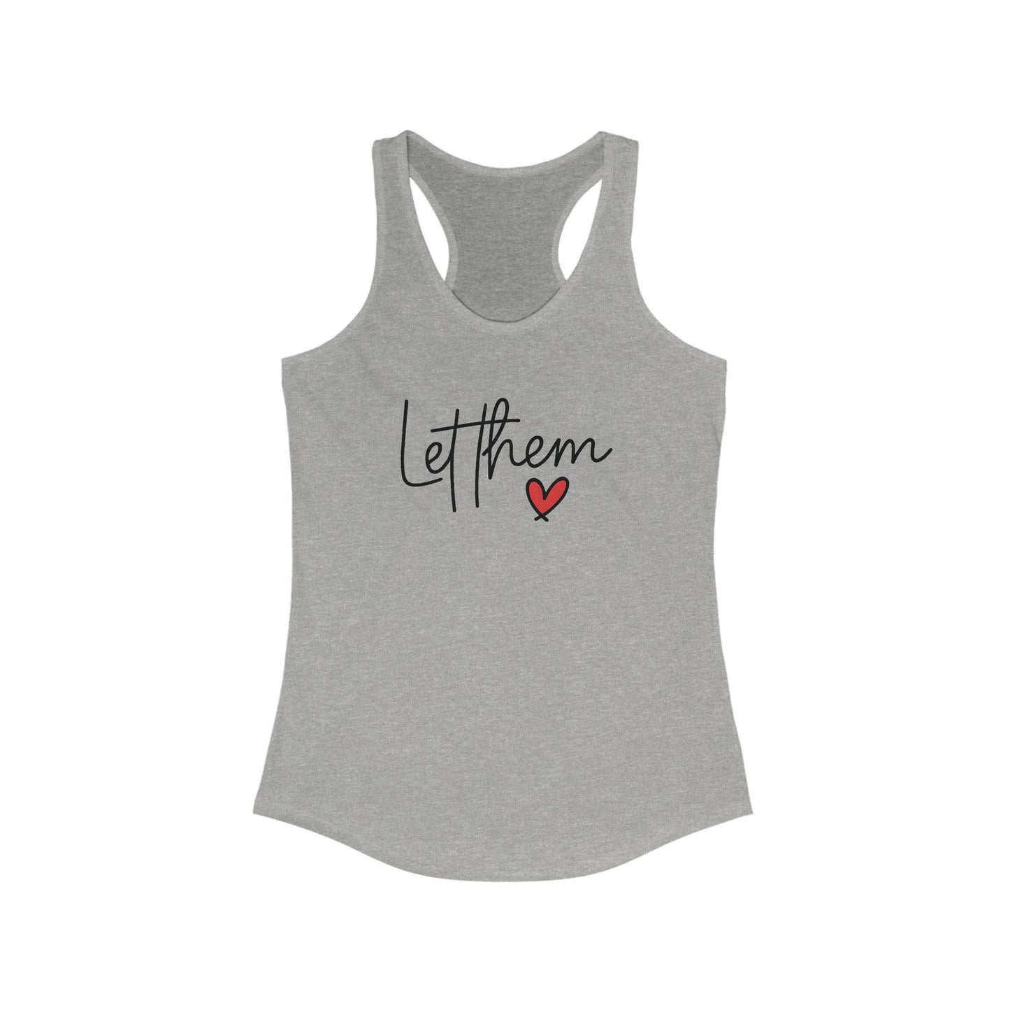 Gray Let Them Women's Empowerment Tank