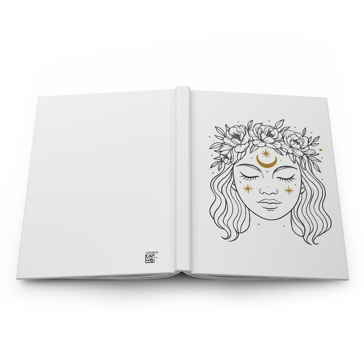 open Inner Goddess Hardcover Journal