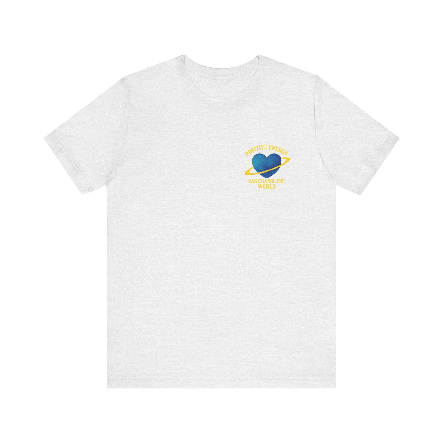 Ash Positive Energy Heart Tee | Unisex Jersey T-Shirt