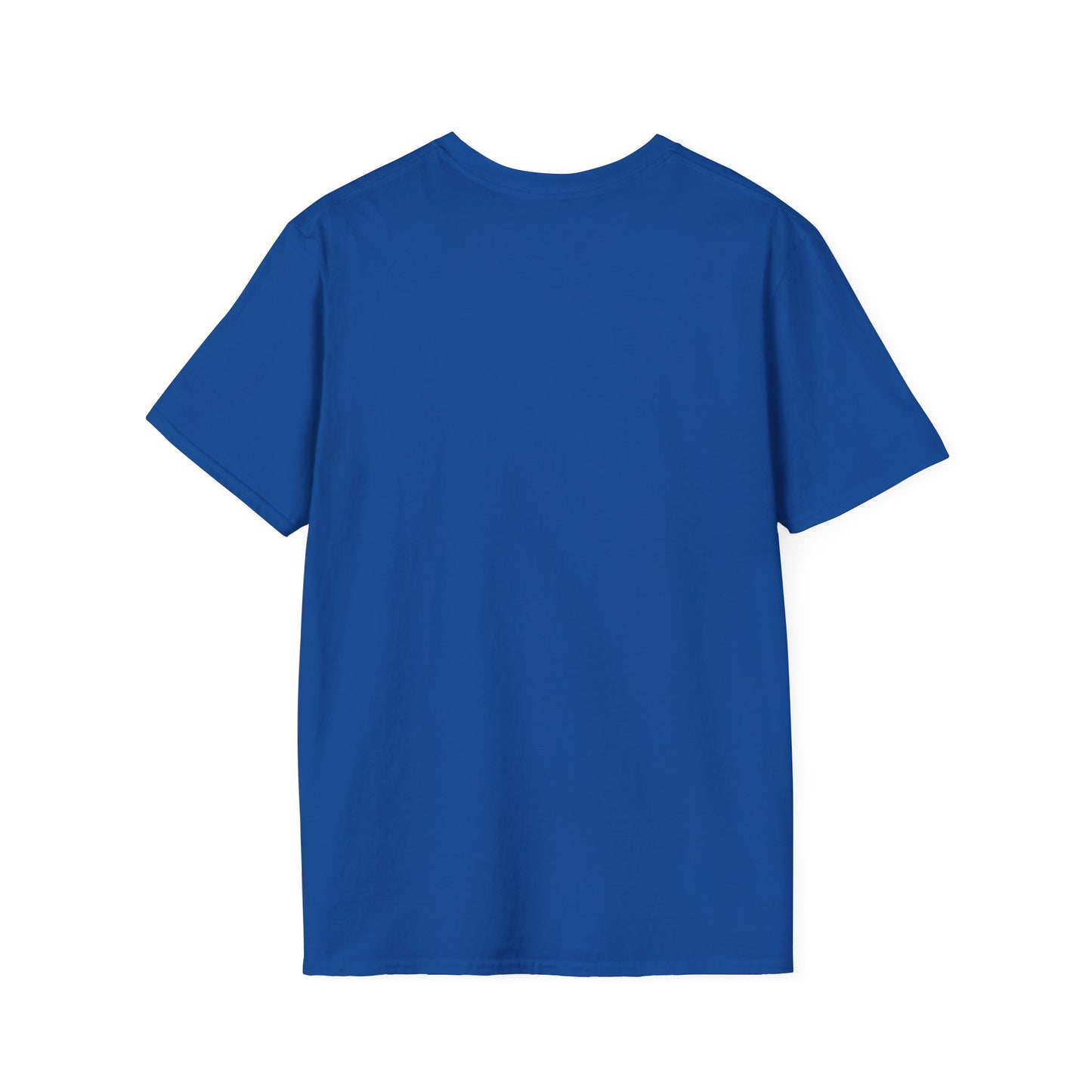 back of blue Be Kind Daisy T-Shirt – Positive Vibes Graphic Tee