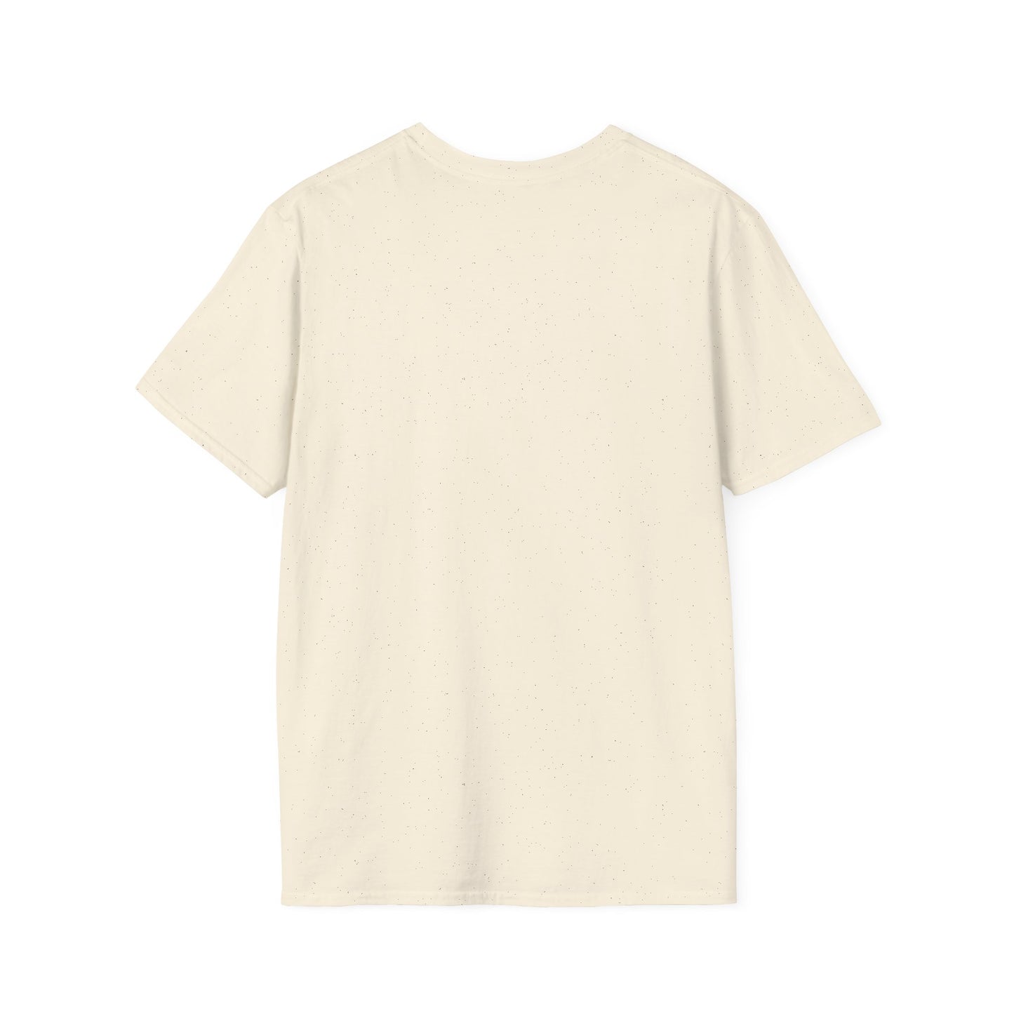back of natural Grow Positive Thoughts Unisex T-Shirt | Mindful Vibes