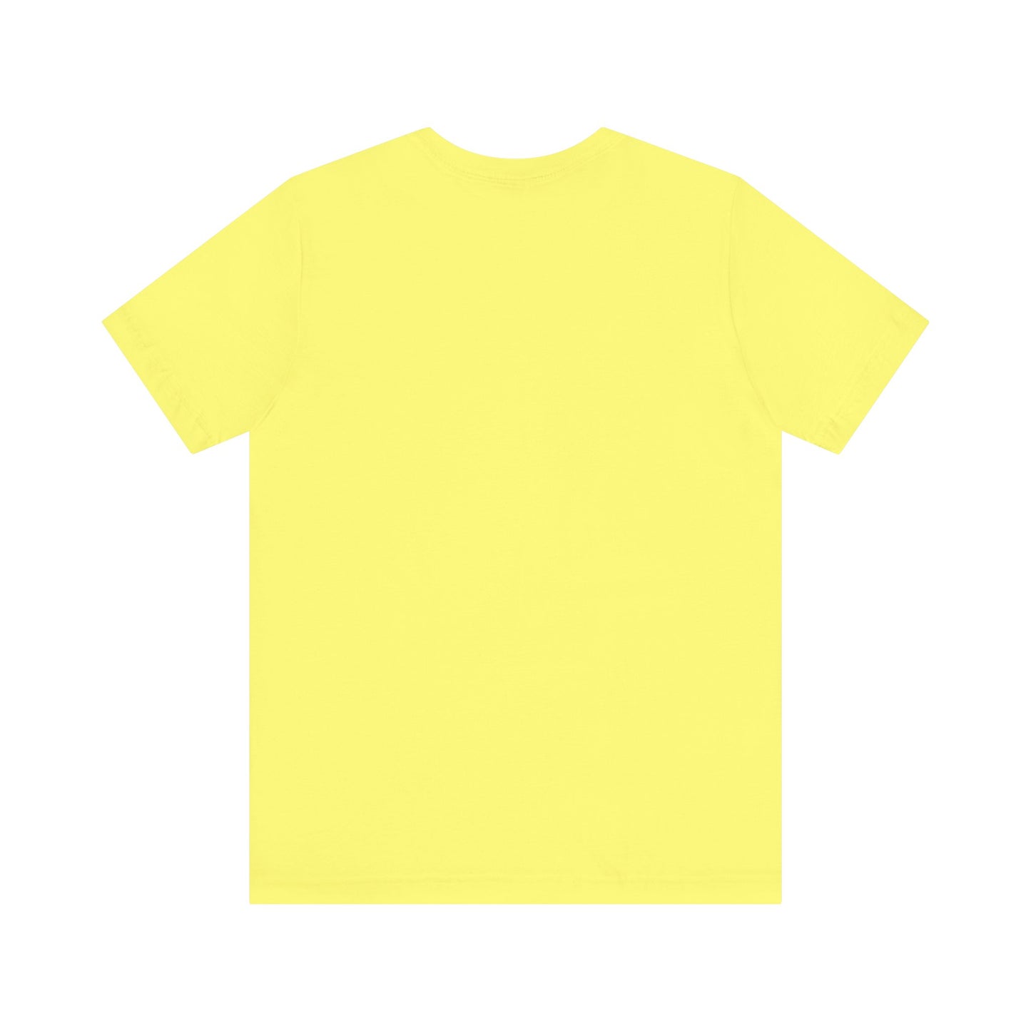 back of yellow You Matter Unisex T-Shirt – Motivational Everyday Wear