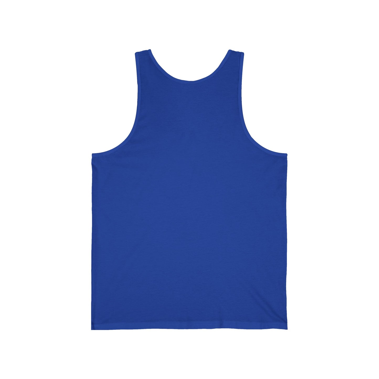 back of royal I've Got Sunshine in My Soul Unisex Jersey Tank | Summer Vibes Shirt