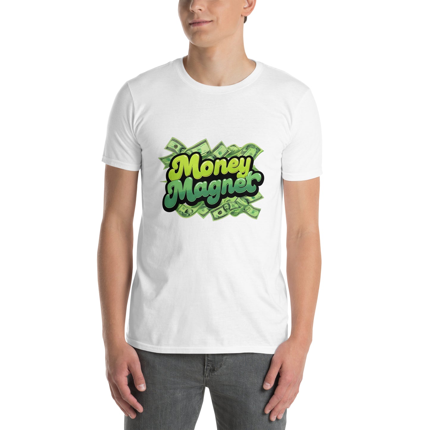 Money Magnet Unisex Softstyle T-Shirt – Attract Wealth