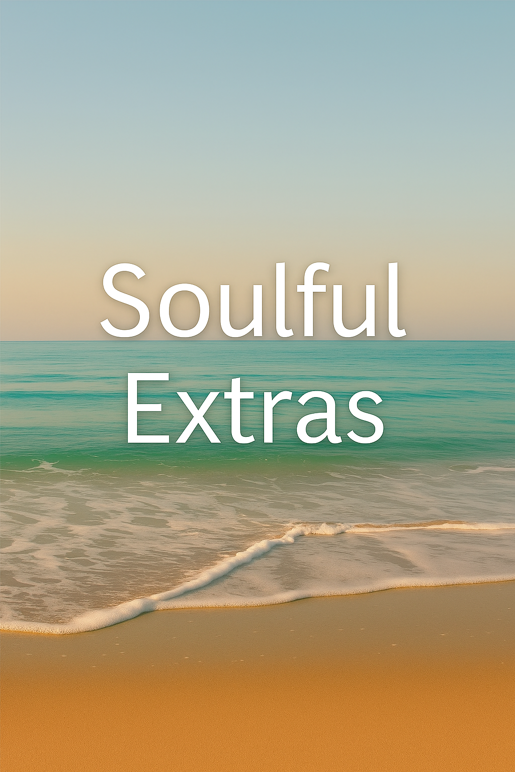  Soulful Extras collection banner – spiritual accessories like mugs and totes with calming design