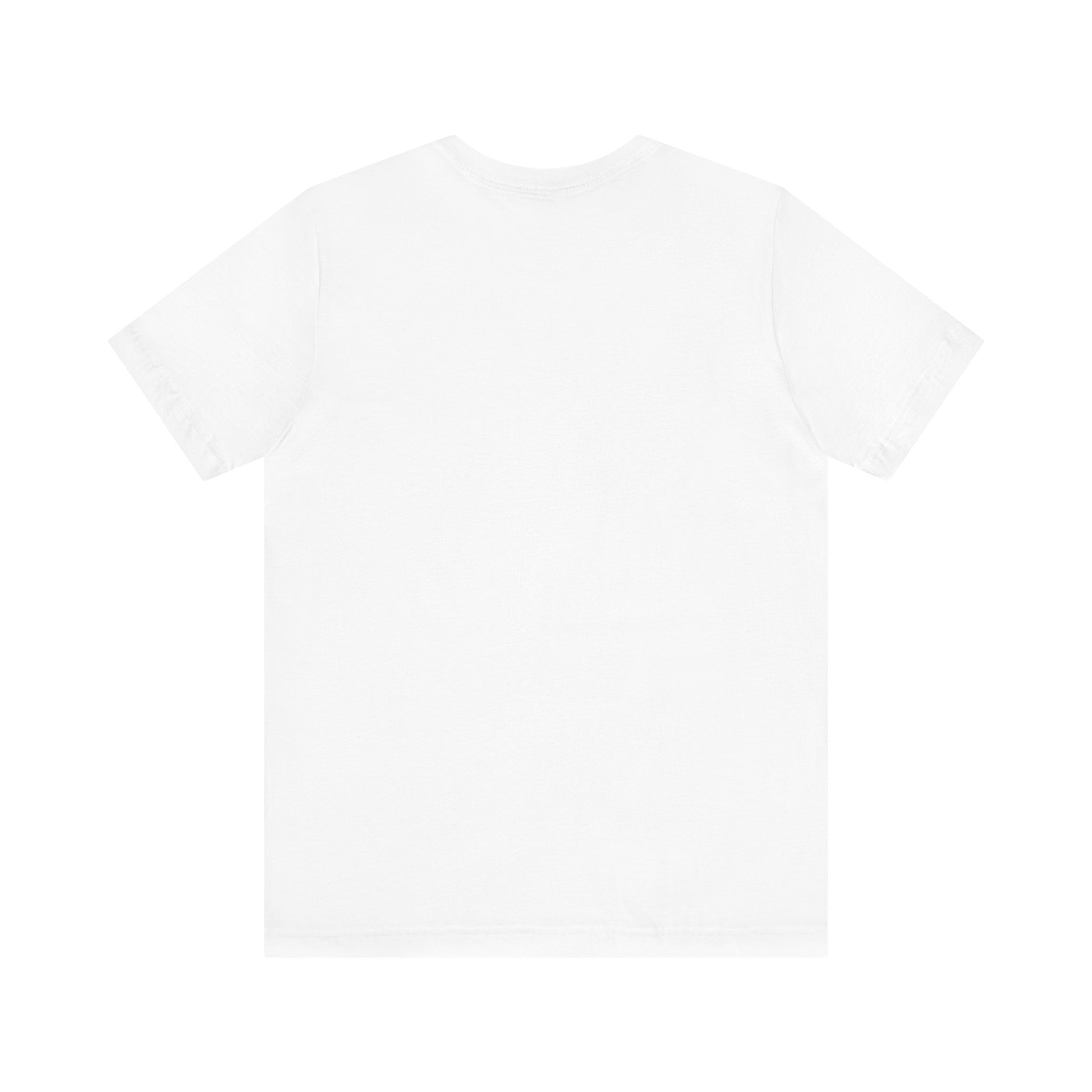 back of white Salt Water and Sunshine Tee – Beach Vibes T-Shirt