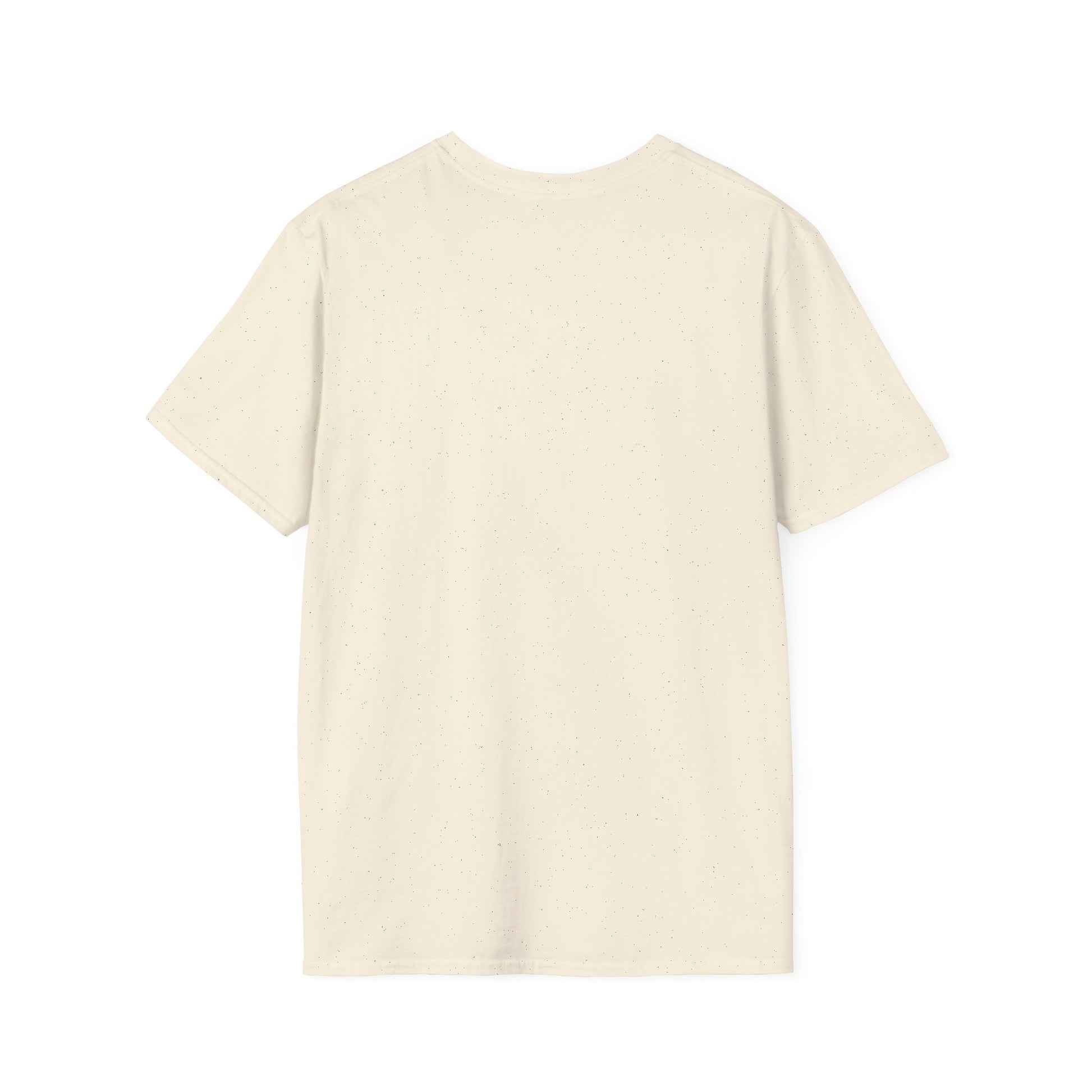 back of natural Grow Positive Thoughts Unisex T-Shirt | Mindful Vibes