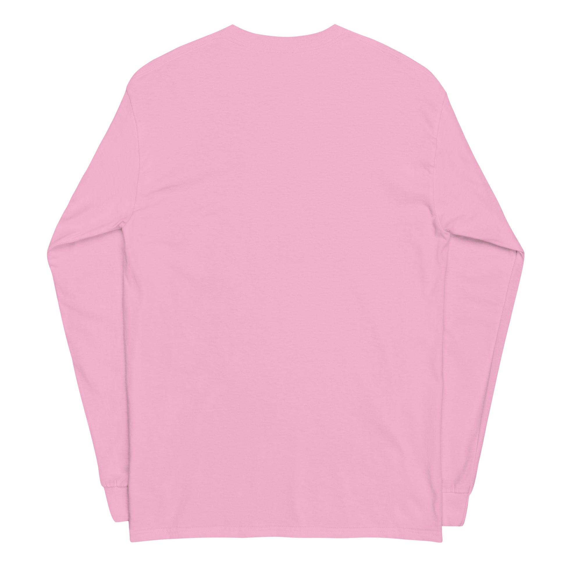 back of pink Inner Goddess Tee – Black & White Flower Crown Line Art