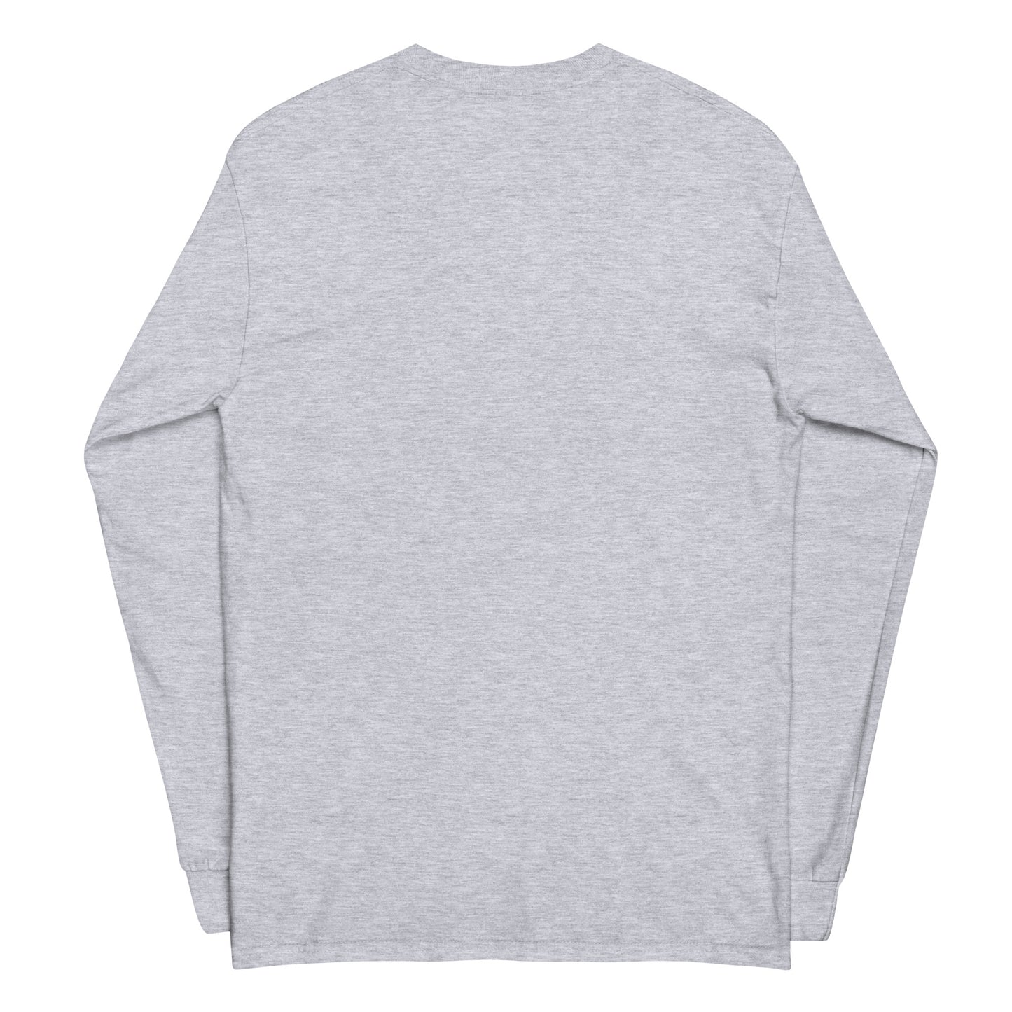 back of gray Inner Goddess Tee – Black & White Flower Crown Line Art
