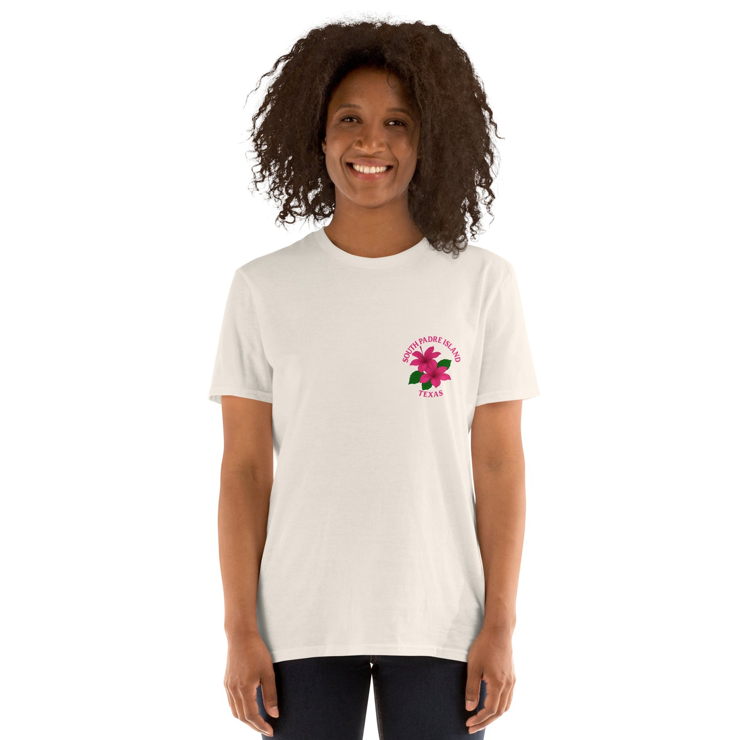 South Padre Island Floral T-Shirt | Beach Vibes