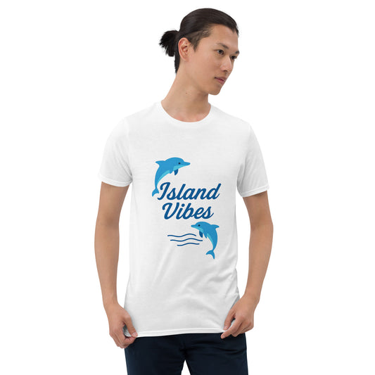 Dolphin Island Vibes T-Shirt | Beachy Coastal Style