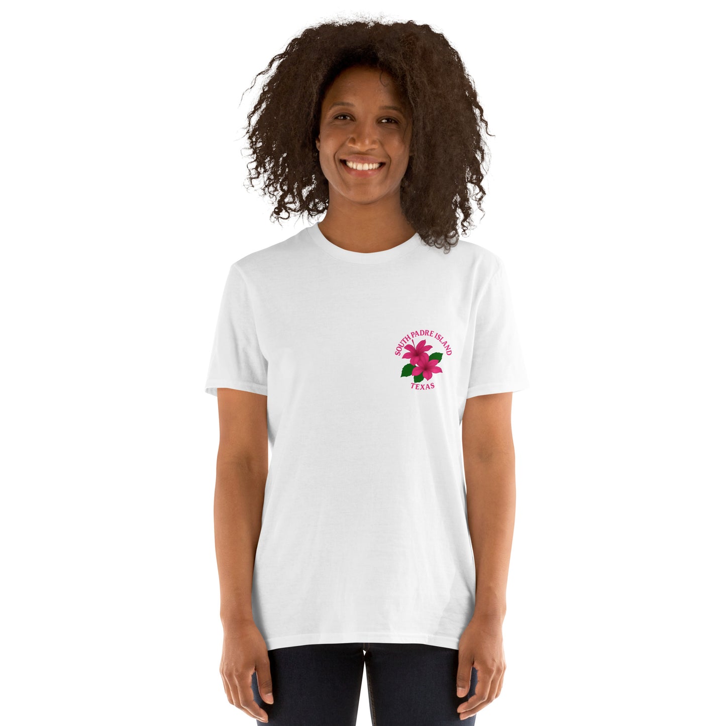 South Padre Island Floral T-Shirt | Beach Vibes