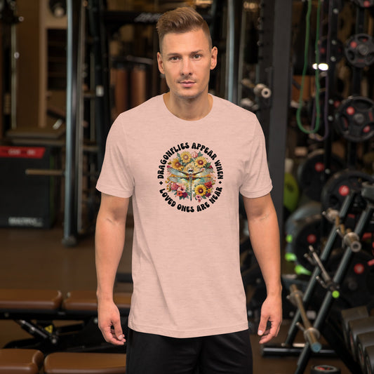 Dragonflies Appear Unisex T-Shirt – Memorial Comfort Tee